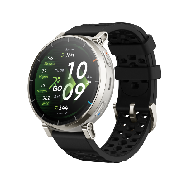Amazfit Active 3 Premium 1.32" AMOLED Táctil GPS Apex Silver - Smartwatch