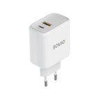 Cargador Savio La-10 30w White Con Cable