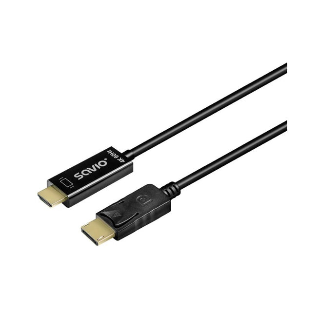Cable Dp A Hdmi Savio Cl-189 4k 60hz Main Image