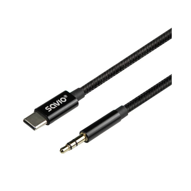 Cable Usb-c A Mini-jack Savio Cl-188 2m Main Image