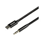 Cable Usb-c A Mini-jack Savio Cl-187 1m