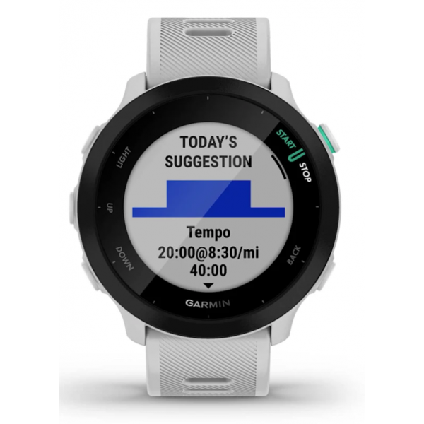 Garmin Forerunner 55 Blanco / Smartwatch 42mm