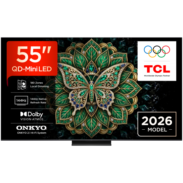 TV TCL 55 55C6K PRO UHD MINILED GOOGLETV 144HZ