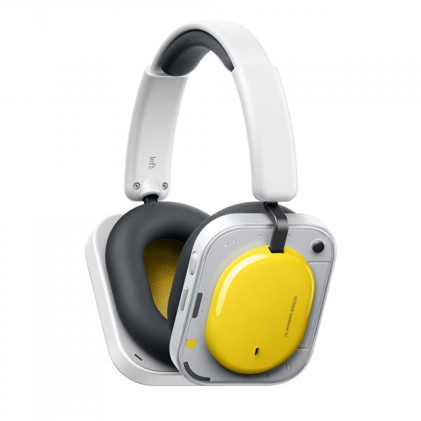 Nothing Headphone a Amarillo Diadema Bluetooth 5.4 75h Auriculares inalámbricos