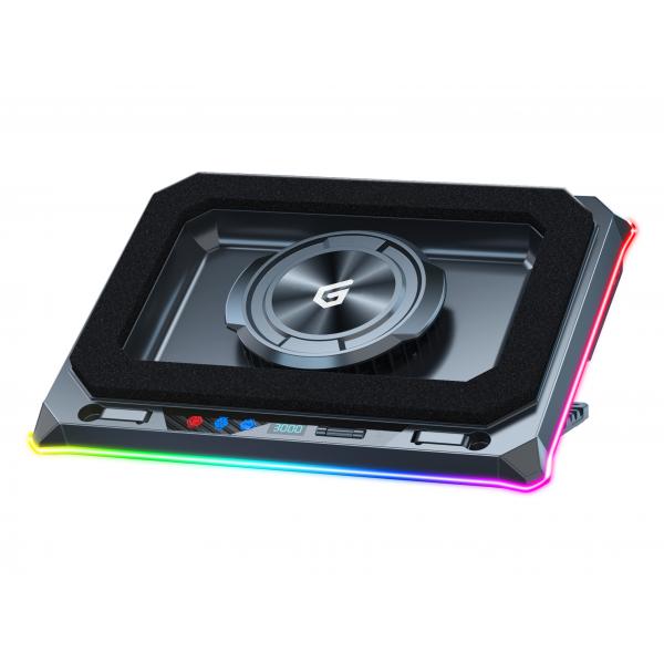 Base De Refrigeracion Para Portatiles Gaming Conceptronic Thyia03b Hasta 19" Ventilador Turbo Rgb