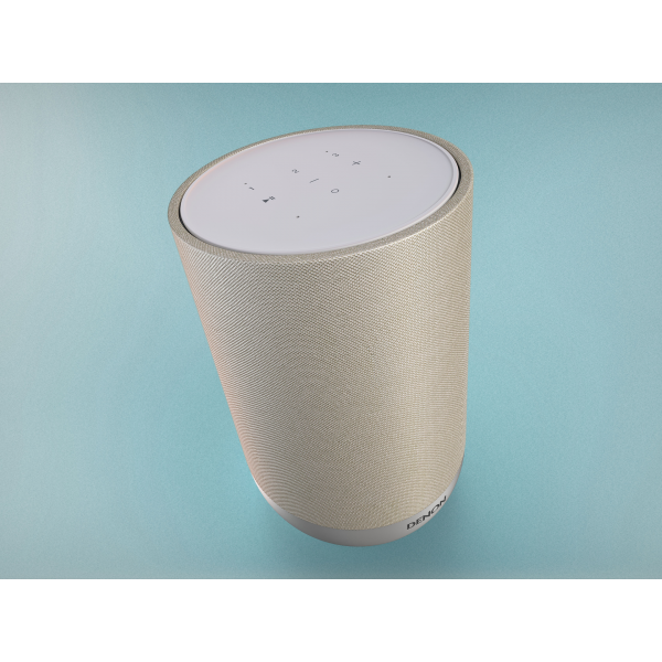 Denon Home 200 Silver / Altavoz Inteligente Inalámbrico Con Tecnología Heos Y Sonido Dolby Atmos.