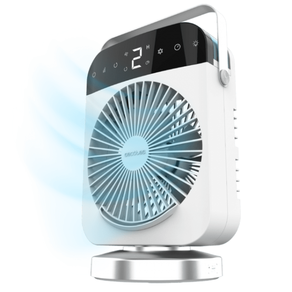 Cecotec EnergySilence 600 DeskChill Smart Rotate - Climatizador de Sobremesa