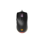 Pack Gaming con Cable KROM Kenta - Teclado Membrana  Ratón ptico  Auriculares con Micrófono  Alfombrilla  Retroiluminado Negro