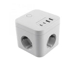 Cargador De Pared Mars Gaming Md - Cube35W 35W 3X Schuko 2X