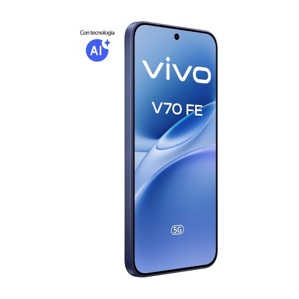Vivo V70 FE 5G 8GB/512GB Azul 6,83 pulgadas AMOLED 120Hz 200MP 7000mAh NFC + Cargador 90W + Auriculares
