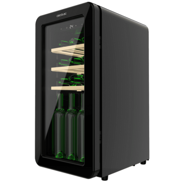 Vinoteca Cecotec Bolero GrandSommelier Origin 18 Hit Black