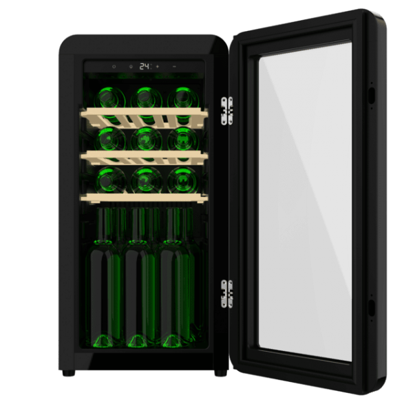 Vinoteca Cecotec Bolero GrandSommelier Origin 18 Hit Black