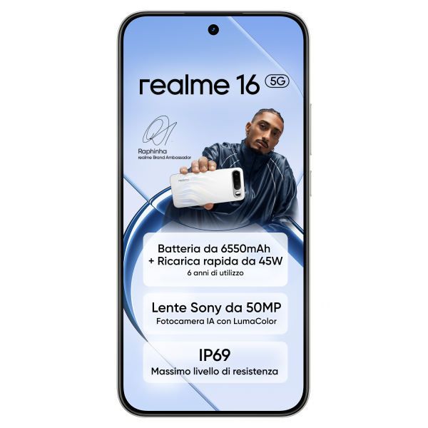 Realme 16 5G 8GB/256GB Blanco