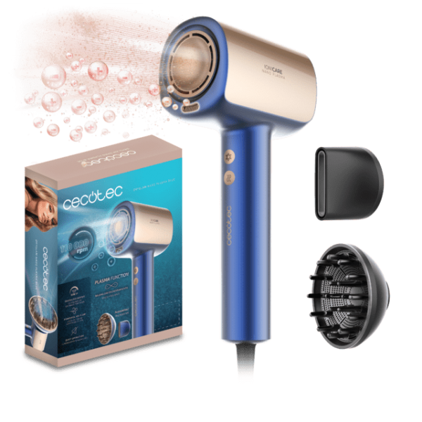 Secador Cecotec IoniCare Nano Plasma Blue