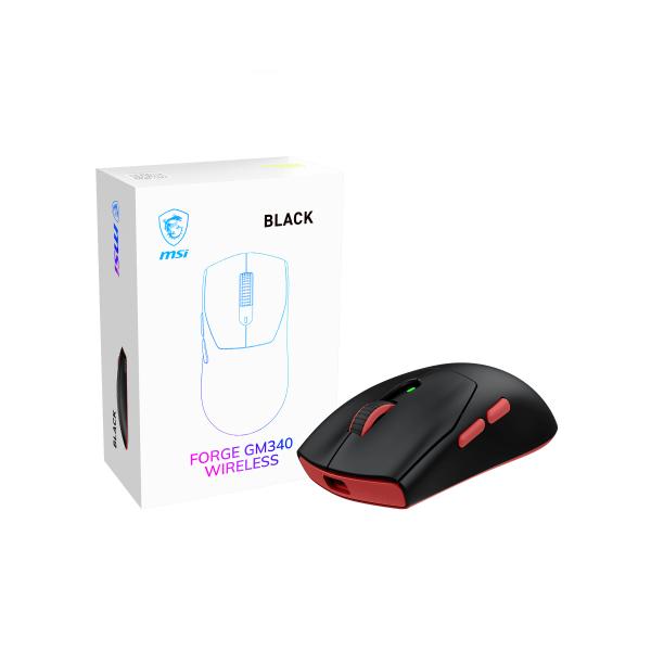 Raton Inalambrico Gaming Msi Forge Gm340 Negro