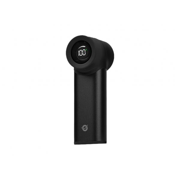 Ventilador Mini Portatil Conceptronic Aeriva02b Turbo Alta Velocidad Pantalla Digital Cuerpo Alumini