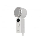 Ventilador Mini Portatil Conceptronic Aeriva03c Turbo Placa Enfriamiento Pantalla Digital Blanco Cre