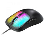 Mouse Mars Gaming Mm-viper Ultraligero 56g Cableado Usb 6 Botones 12800 Dpi Rgb Negro