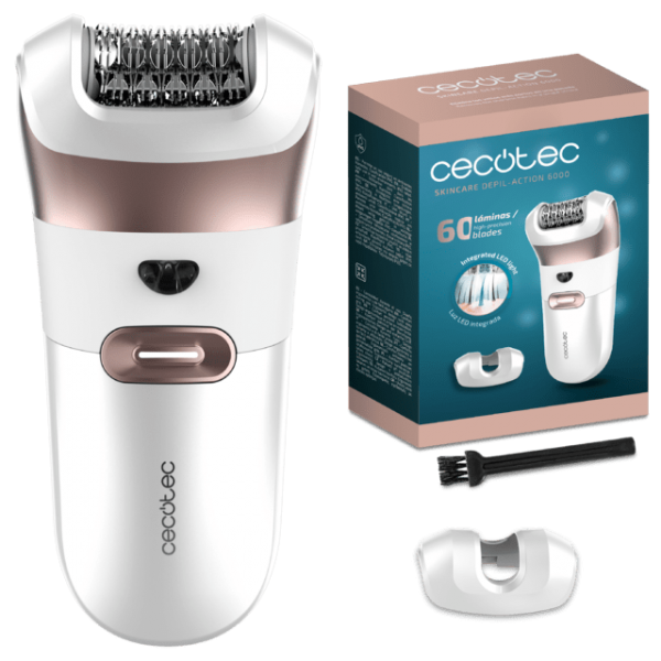 Depiladora Cecotec SkinCare Depil-Action 6000
