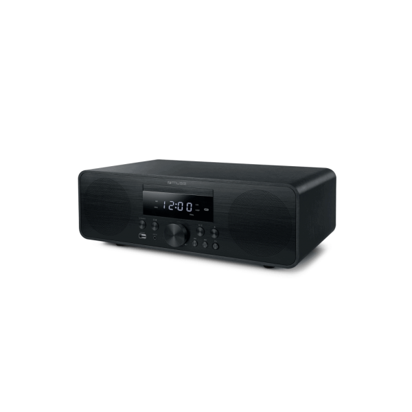 Muse M-880 Fbc Black / Microcadena 80w Con Reproductor De Cd, Fm Radio Y Usb