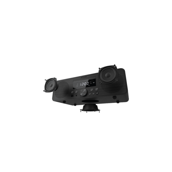 Muse M-880 Fbc Black / Microcadena 80w Con Reproductor De Cd, Fm Radio Y Usb