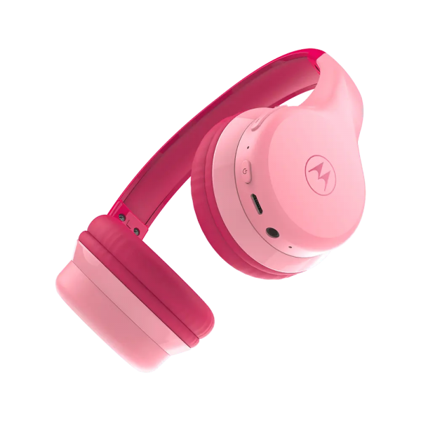 Motorola Moto Jr300 Rosa para nios Diadema con micrófono Auriculares