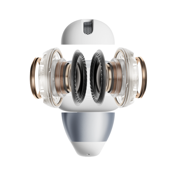 Shokz Opendots 2 Gris / Auriculares Inalámbricos Open-ear Con Clip