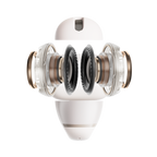 Shokz Opendots 2 Blanco / Auriculares Inalámbricos Open-ear Con Clip