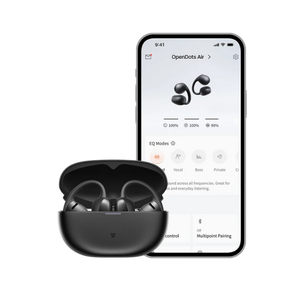 Shokz Opendots Air Negro / Auriculares Inalámbricos Open-ear Con Clip