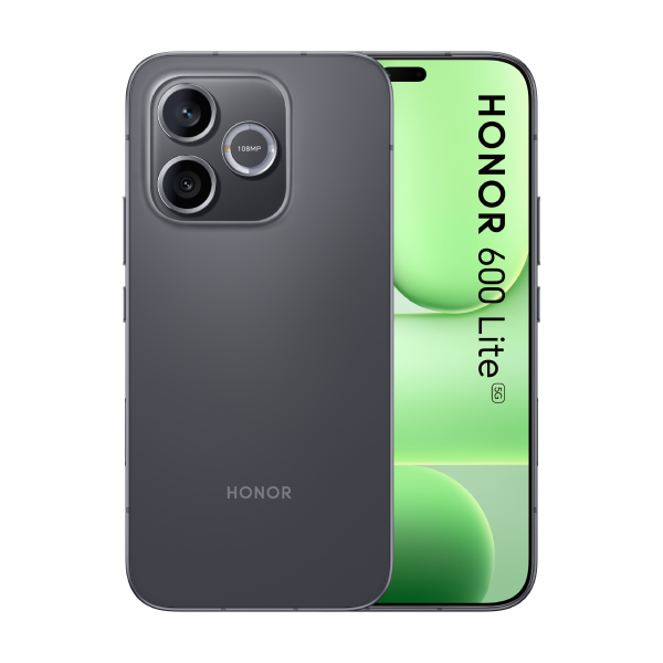 Honor 600 Lite 5G 128GB Negro Pantalla AMOLED 120Hz 8GB de RAM 6500 nits de brillo