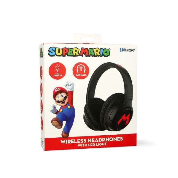 Auriculares Inalambricos Led Super Mario Bros