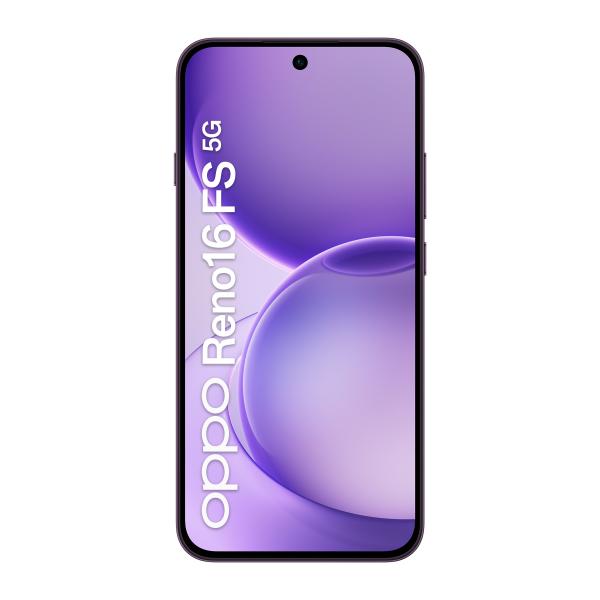 OPPO Reno16 FS 5G 8GB/512GB Púrpura 6,57 pulgadas AMOLED 120Hz 50MP 6500mAh 45W NFC