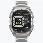 Kospet Tank M4 Special Edition Smartwatch 1,96" AMOLED 15 días GPS 10 ATM Silver