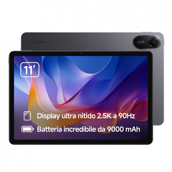 Tablet XIAOMI Redmi Pad 2 - Helio G100-Ultra  11"  4GB  256GB  Android  Gris Grafito Main Image