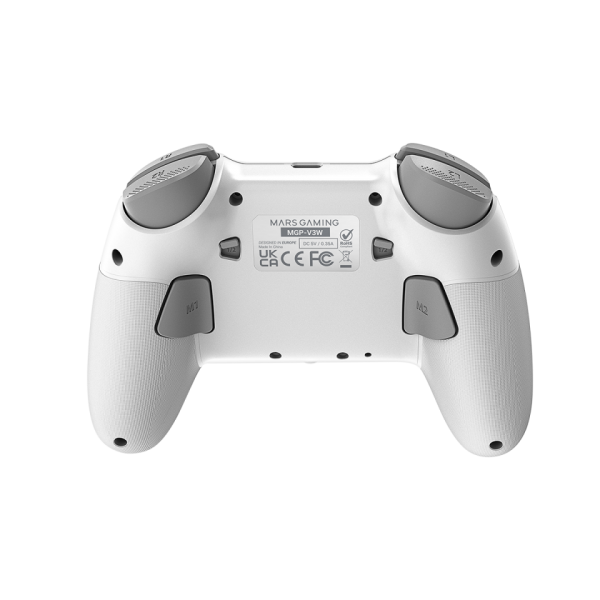 Gamepad Mars Gaming Mgp-V3 Inalámbrico/ Blanco