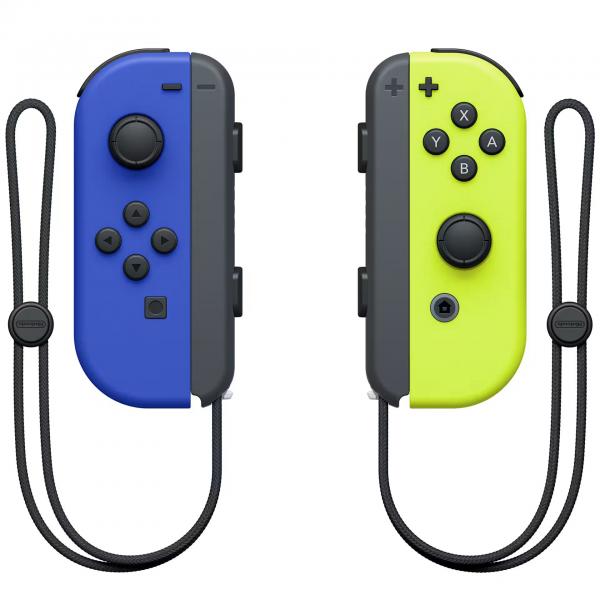 Mando Joy Con (Set Izda/Dcha) Azul/Amarillo Neon BTR NINTENDO SWITCH (Accesorios)