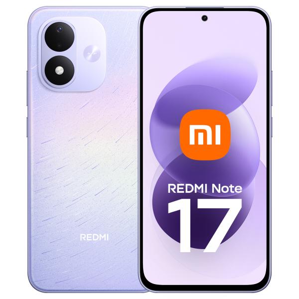 Smartphone XIAOMI Redmi Note 17 - NFC  Sanpdragon 6s  6.9"  6GB  256GB  HyperOS 3  Púrpura