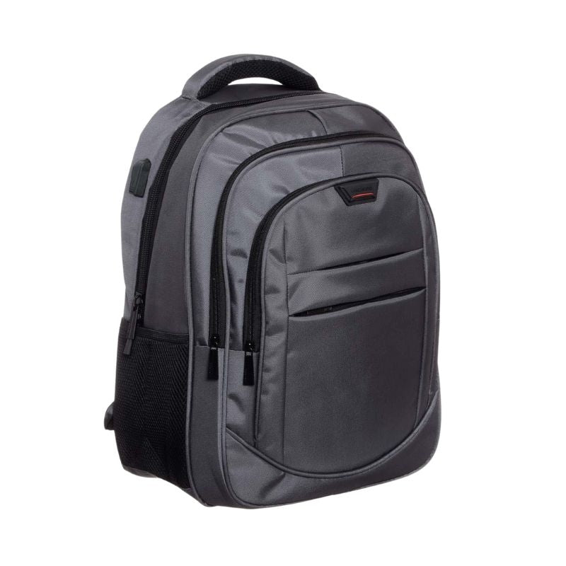 Mochila Portatil Unicross Track 18 Gris