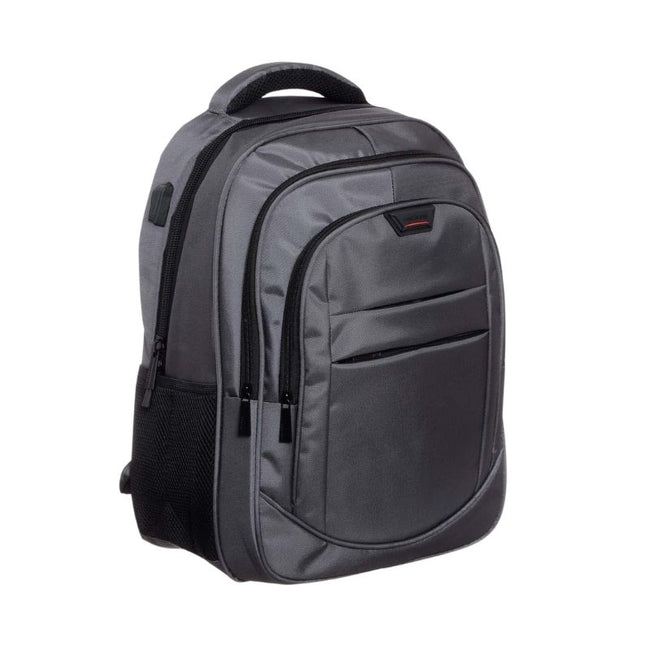 Mochila Portatil Unicross Track 18 Gris Main Image