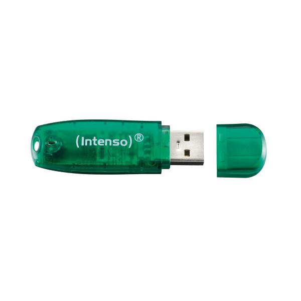 Pendrive Intenso Rainbow Verde 8GB USB2.0