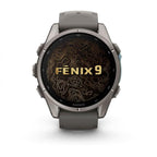 Garmin Fenix 9 Titanio Con Correa De Silicona En Gris / Smartwatch 43mm