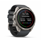 Garmin Fenix 9 Pro Titanio Con Correa De Silicona En Gris / Smartwatch 51mm / Lte Inreach