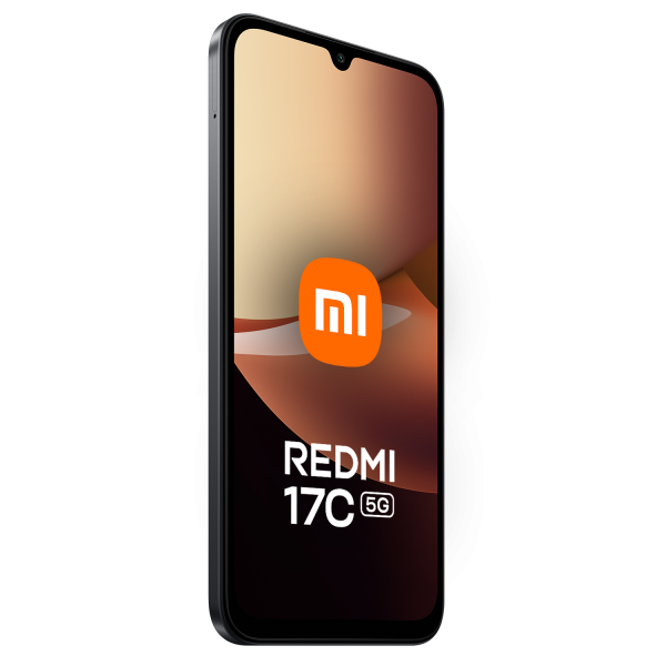 Smartphone XIAOMI Redmi 17C - 5G  NFC  MediaTek Dimensity 6300  6.9"  4GB  128GB  HyperOS 3  Negro