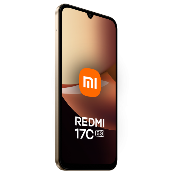 Smartphone XIAOMI Redmi 17C - 5G  NFC  MediaTek Dimensity 6300  6.9"  4GB  128GB  HyperOS 3  Marrón