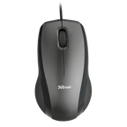 Ratón Trust Optical Mouse Carve - Black (sensor Optico De 1.000 Ppp Reales)