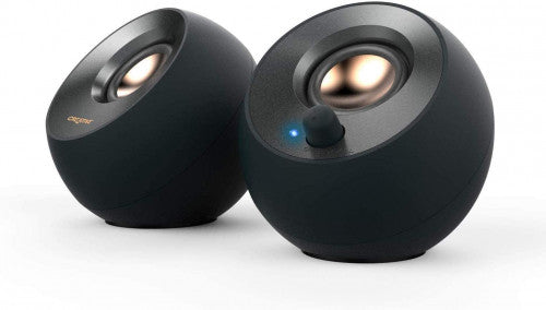 Creative Pebble 2.0 V.2 Speaker Usb (Black) Pc/ Mac Usb-C