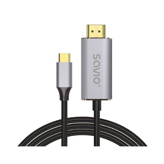Cable Usb-c A Hdmi 2.0 4k 2m Savio Cl-171
