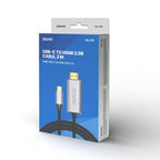 Cable Usb-c A Hdmi 2.0 4k 2m Savio Cl-171
