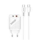 Cargador Savio La-05 Dual 18w Usb 3.0 + Cable