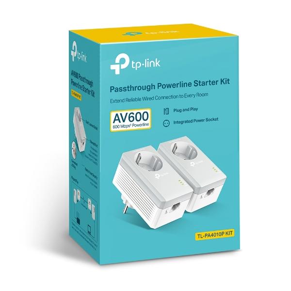 TP-LINK TL-PA4010PKIT Starter Kit PLC AV600 Powerline